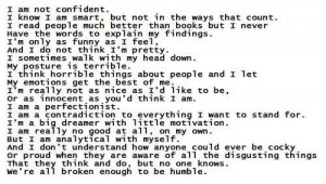 Amazing,Beautiful,Confidence,Confident,Girls,Insecure - inspiring p...