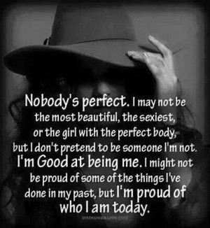 Nobodys perfect