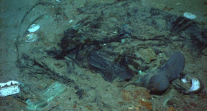 Titanic photo shows evidence of human remains