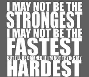 This was me in track and field. Self-Determined.