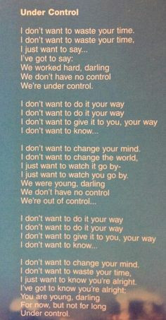 Under Control- The Strokes More