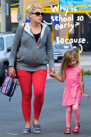 Busy Philipps was spotted walking her daughter Birdie to school in the ...