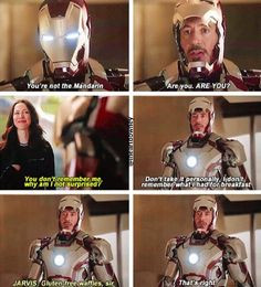 Funny Movie Quotes Iron Man 3
