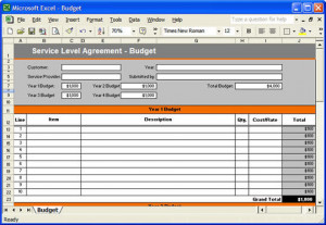Service Level Agreement Template – Download 2 MS Word & 3 Free ...