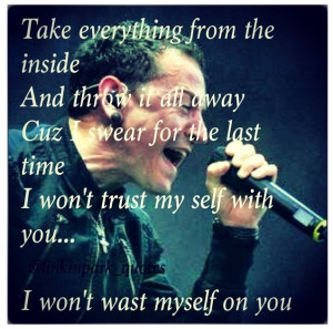 From the Inside - linkin park