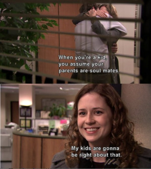 funny the office quotes pam
