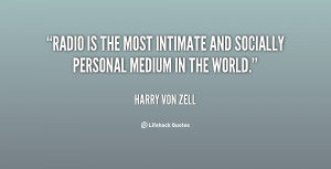 Quotes by Harry Von Zell