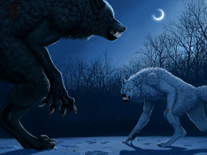 Alpha Coders Wallpaper Abyss Dark Werewolf 319569