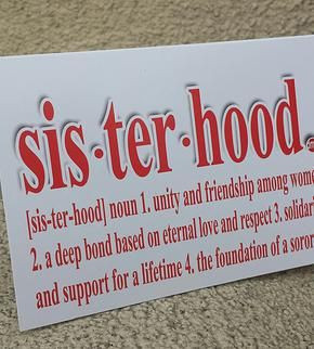 Delta Sigma Theta sisterhood