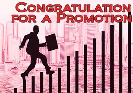 Promotion Congratulations and Wishes