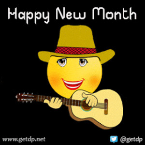 Playing the Happy New Month Song enjoy