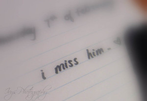 miss him by Ivy-y