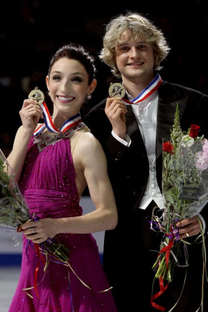 Meryl Davis and Charlie White spent years chasing Tanith Belbin and ...