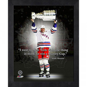 NHL - Mark Messier New York Rangers 12x15 Framed ProQuote