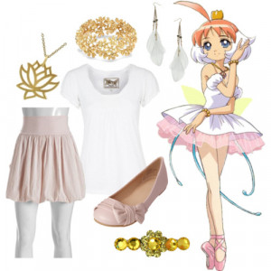 Princess Tutu inspired outfit