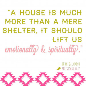 Interior Design Quote by John Saladino