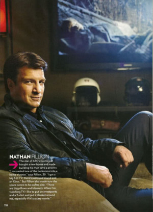 Nathan Fillion Magazine Alert People 2010 Sexiest Men issue page 110