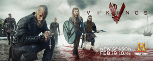 The third season of Vikings premieres Thursday, February 19th, at 10pm ...