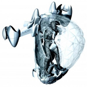 Mitchell Joachim SOFT Jetpack Bee Blobs with Parachute and Air