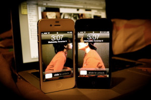 couple, iphone, love