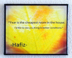 Inspirational Print Quote, Yellow Canvas Art, Sufi Mystic Hafiz Quote ...
