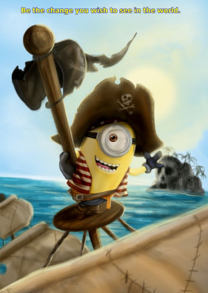 cool pirate minion fun pirate minion pirate minion