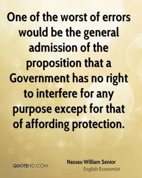 ... no right to interfere for any purpose except for that of affording