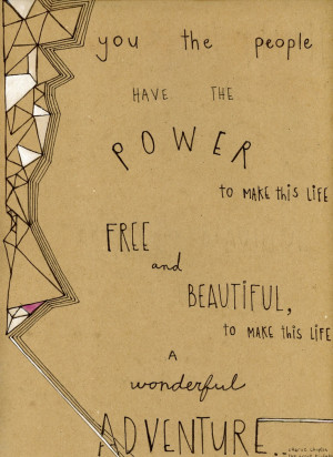 ... wonderful adventure - charlie chaplin, the great dictator poster