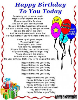 Birthday Poems for Your Special One