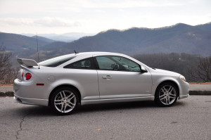 2009 Silver Cobalt SS high rise wing. My car went wingless so I am ...
