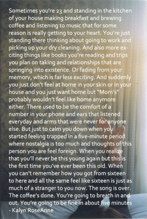 College quotes, deep, best, sayings, kalyn roseanne