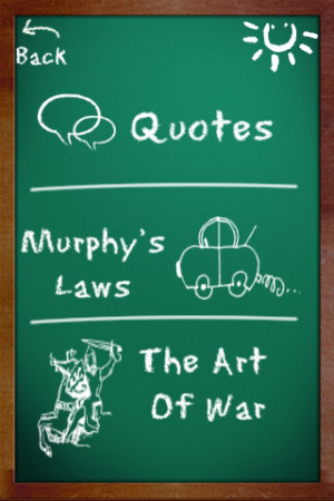 Download Quotes, Murphy`s Laws and Art of War HD iPad iOS