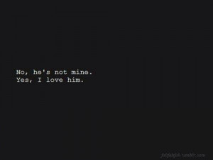 ... tags for this image include: love, not mine, quote, quotes and sad