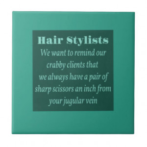 Funny Hair Stylist Notebook...