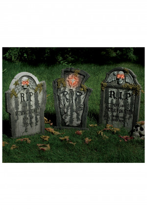 Halloween Rip Tombstones