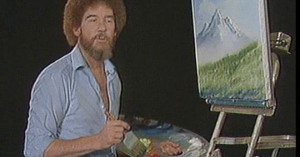 The great Bob Ross, ladies and gentlemen // funny pictures – funny ...