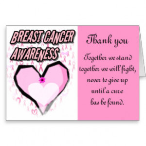 Breast Cancer Awareness#4_ Greeting Card