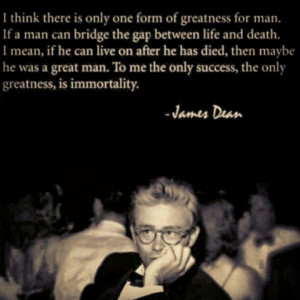 James Dean quote