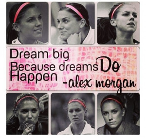 Alex Morgan she is absolutely beautiful and a great inspiration