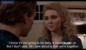 ... the carrie diaries, Carrie Bradshaw, sebastian kydd, couple and quote