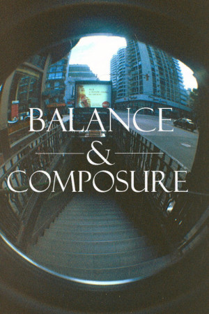 Balance and composure