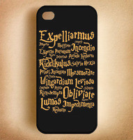 Harry Potter Spell Quotes Phone Cases - iPhone 4 4S iPhone 5 5S 5C ...