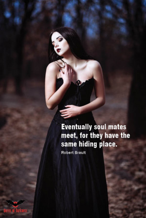gothic quote soul mates