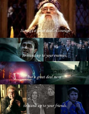 Dumbledore had to do it, too