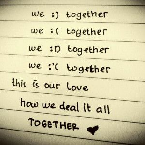 my simple quotes.. thank you for shared thats all with me.. ♥