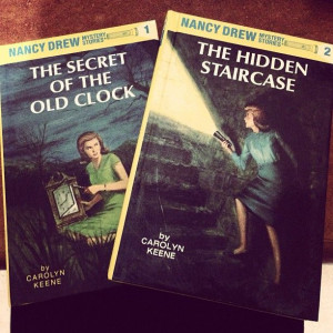 Nancy Drew! The beginning of my love affair with reading....