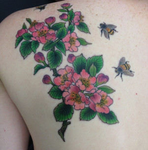 Apple Blossom Tattoo Designs