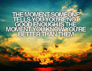 you feel like you are less than you are worth