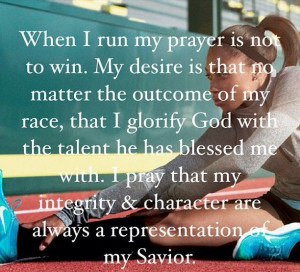 Allyson Felix posted this quote on her Instagram feed the day before ...