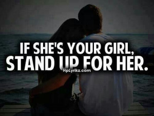 you loved me, you could have stood up for me instead of letting me go ...